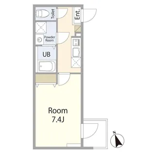 グレイス立花【3階】の間取り