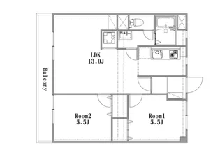 第6上野ビル【3階】の間取り