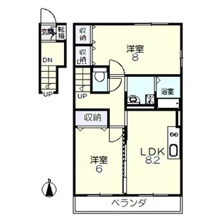ファーストコート【2階】の間取り