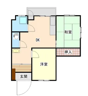マンション篠原II【3階】の間取り