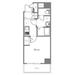 東京都大田区大森北1【マンション】の間取り