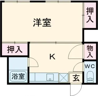 EVANS【4階】の間取り