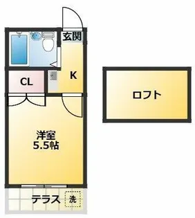 エクセル狭山【1階】の間取り