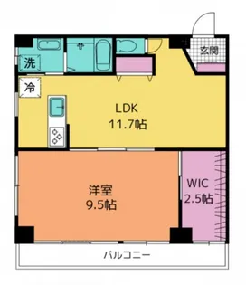 スワンハイム【3階】の間取り