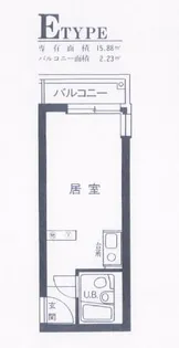 スカイコート池上【2階】の間取り