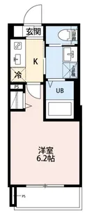 東京都足立区千住緑町3【アパート】の間取り