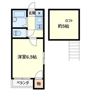 ファーストコーポラス9【2階】の間取り