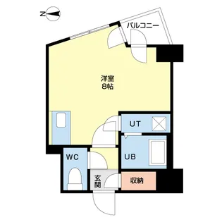 プライムパーク円山公園【3階】の間取り