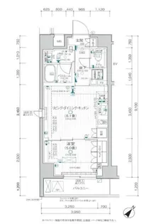 デュオステージ町田MAXIV【3階】の間取り