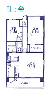 イストワール鵠沼【3階】の間取り