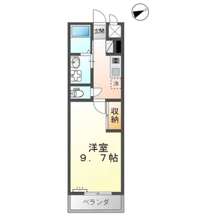 ルラシオン大津【2階】の間取り