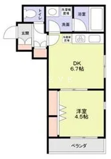 モンレーヴ本駒込【2階】の間取り