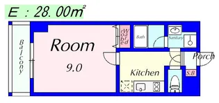 エンゼルプラザeastI【5階】の間取り