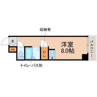 愛知県名古屋市中区丸の内1【マンション】の間取り