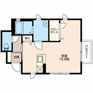 セントラル エスタシオン【1階】の間取り