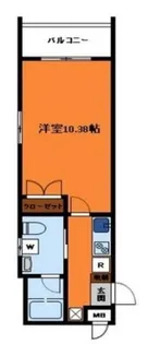 ヒルサイドガーデン【1階】の間取り