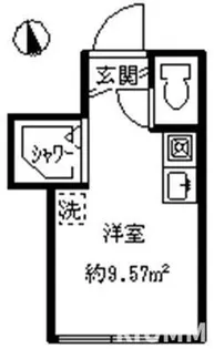 東京都新宿区高田馬場2【アパート】の間取り