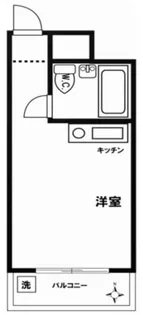 パル京南NO15【2階】の間取り