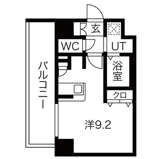 エスライズ梅田北【5階】の間取り