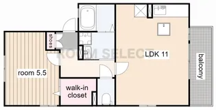 リヴェース八社【2階】の間取り