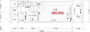 ラナップスクエア北梅田シティ【3階】の間取り