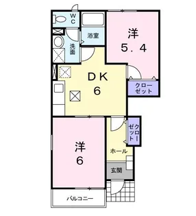 K-13A【1階】の間取り