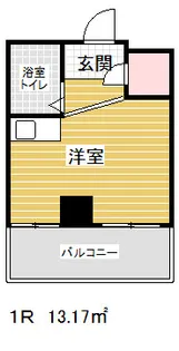 カサベラ花隈【8階】の間取り