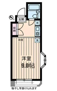 ダイヤモンドレジデンス南大塚【2階】の間取り