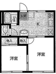 ダイワティアラ津田沼IV【2階】の間取り