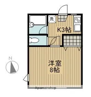 ドミナスA棟【1階】の間取り