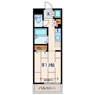 グランデ川崎【3階】の間取り