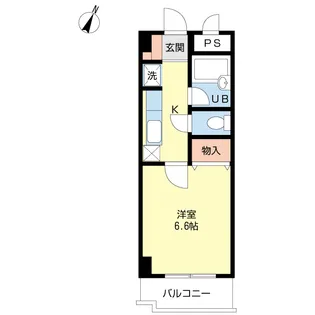 エスタシオン【1階】の間取り