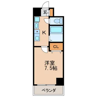 Ts Dream栄【7階】の間取り