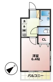 ラズベリー【4階】の間取り
