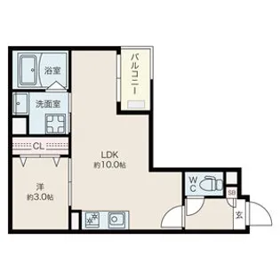 Jack nekoyaI【2階】の間取り