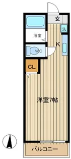 ルミエール【1階】の間取り