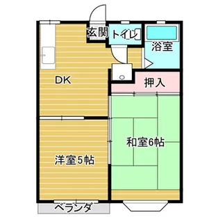ウィン・ベル02【2階】の間取り