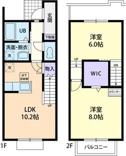 ハーベストMIWAの間取り