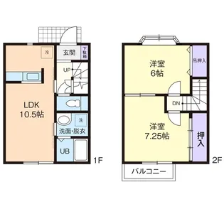 CASA FELICE Cの間取り