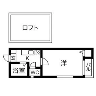 ハーモニアめいらく【1階】の間取り