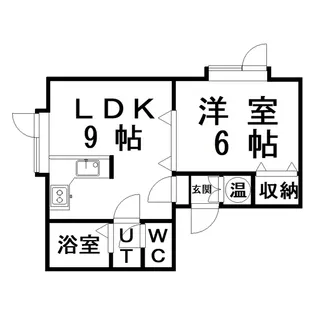 パンシォンジュネス【2階】の間取り