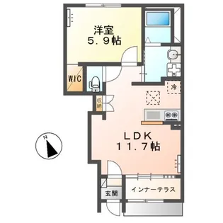 M6M【1階】の間取り