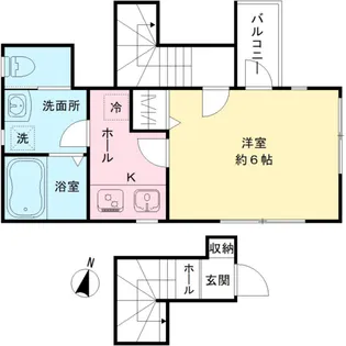 デザインテラス【2階】の間取り