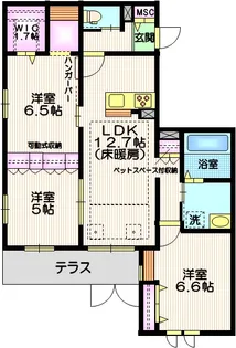 La felice【1階】の間取り