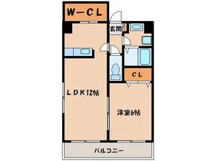 J’s plant【6階】の間取り