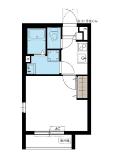 リブリ・セントファミリアII【1階】の間取り