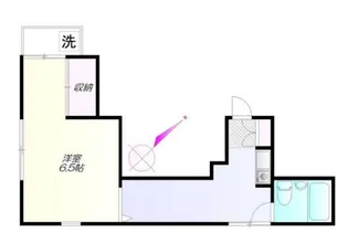 GRIFFIN祐天寺【2階】の間取り