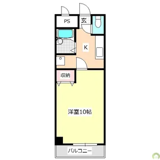 メゾン南昭和【5階】の間取り