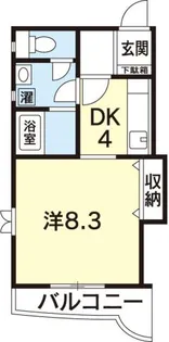 ルイ・シャトレ常三島【3階】の間取り