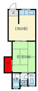 トミーハイツ光善寺【2階】の間取り